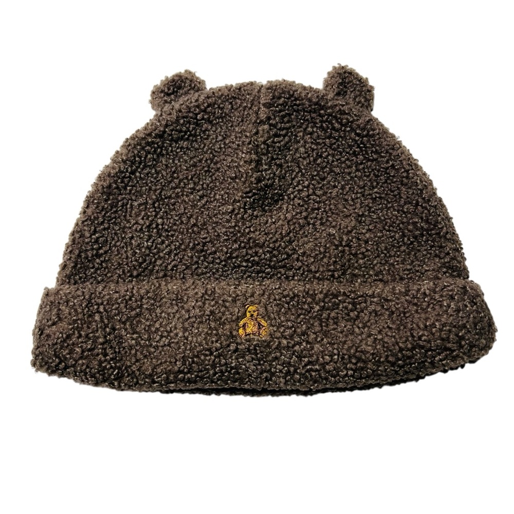 GAP Taupe‎ Knit Beanie with Bear Ears